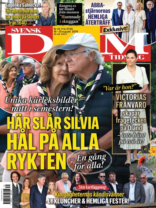 Cover image for Svensk Damtidning